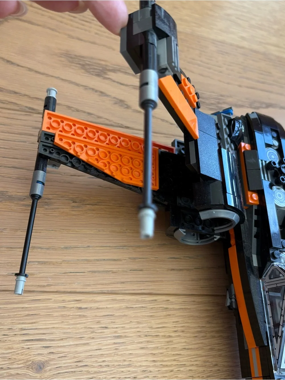 LEGO Star Wars Poe’s X wing fighter #75102 Build